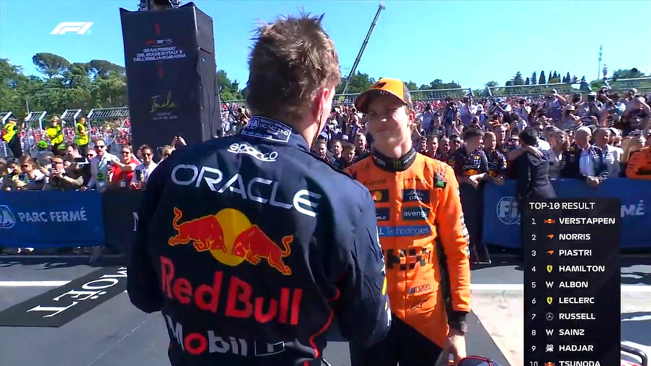 红牛车队轻取阿斯顿马丁，诺里斯扛起全队