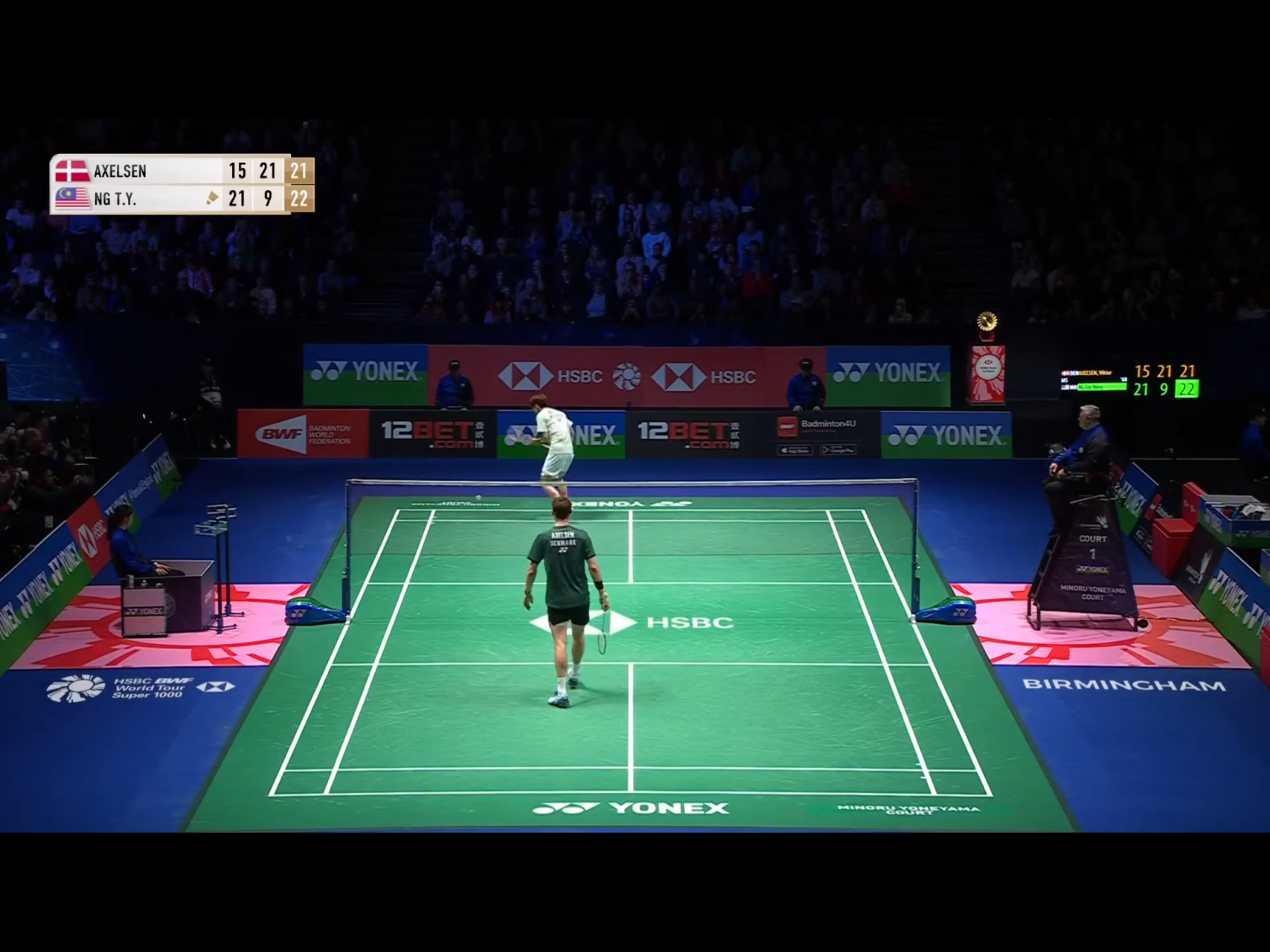 英格兰羽毛球队完胜泰国羽毛球队,安赛龙统治全场 英格兰羽毛球队完胜泰国羽毛球队,安赛龙统治全场